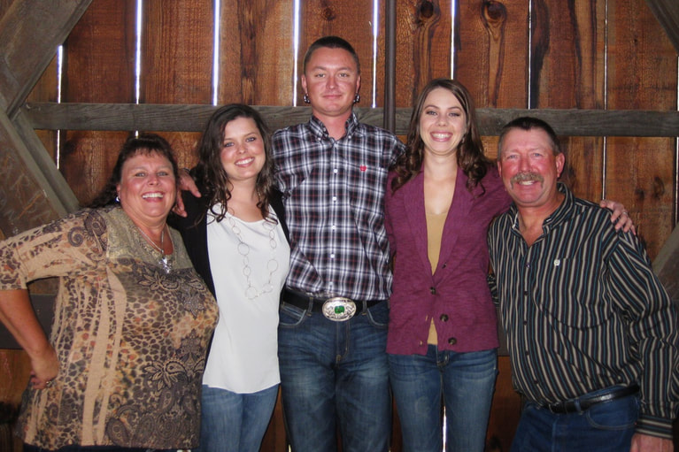Image of the Stuyt Family. Left to Right: Ansally, Michelle, Nicholas, Anastasia, and Rick. 