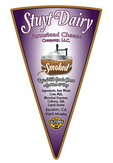 Image contains the smoked cheese label. 